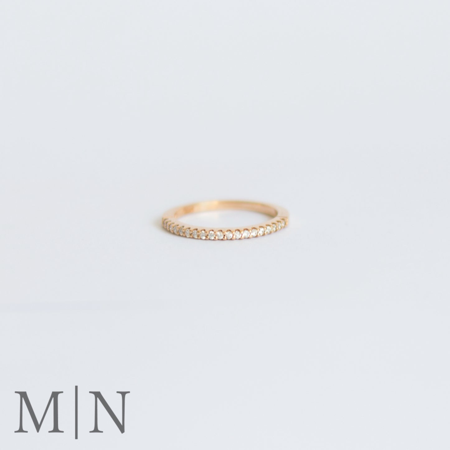 Yellow Gold Diamond Half-Eternity Ring