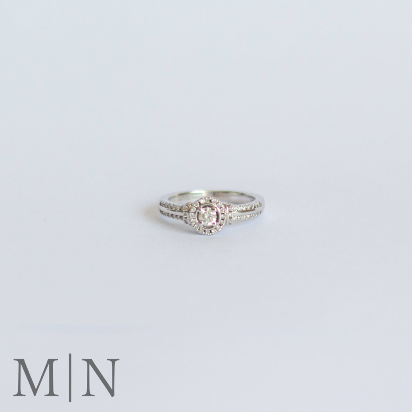 White Gold & Diamond Dress Ring