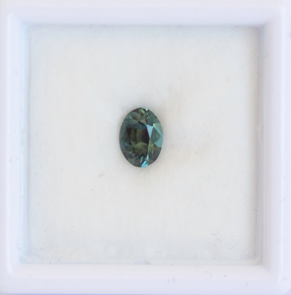 0.62ct Peacock Sapphire