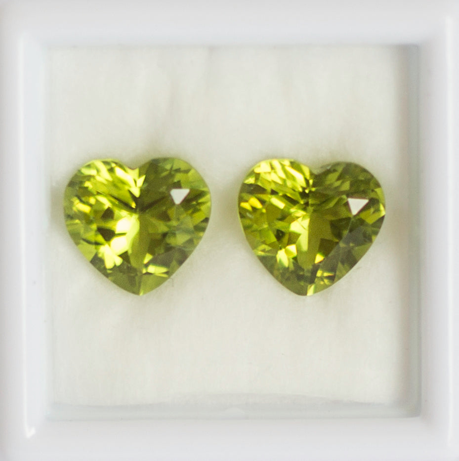 5.37ct Peridots (Matching Pair)