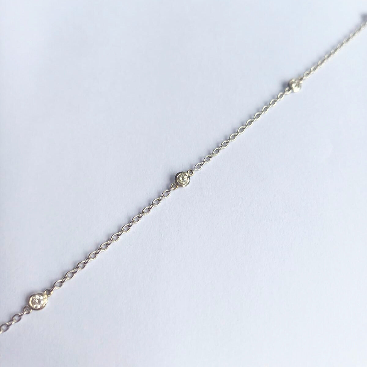 White Gold & Diamond Bracelet