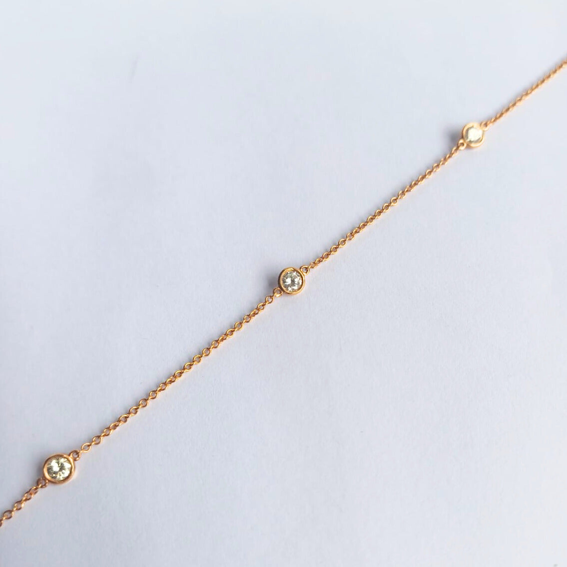 Rose Gold & Diamond Bracelet