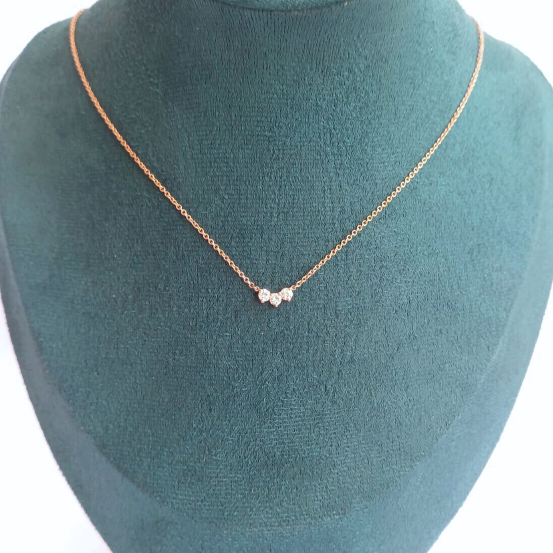 Rose Gold & Diamond Necklace