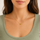 9kt Gold and citrine necklace