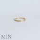 Yellow Gold Channel-set Diamond Ring