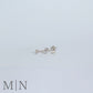 White Gold Diamond Stud Earrings