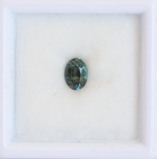 0.62ct Peacock Sapphire