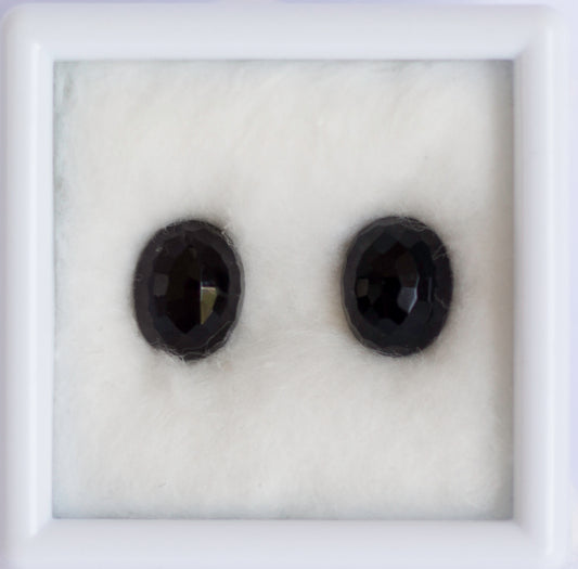 5.48ct Black Onyx (Matching Pair)