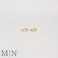 Yellow Gold Diamond 12mm Huggie Earrings