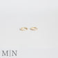Yellow Gold Lab Grown Diamond 12mm Huggie Earrings