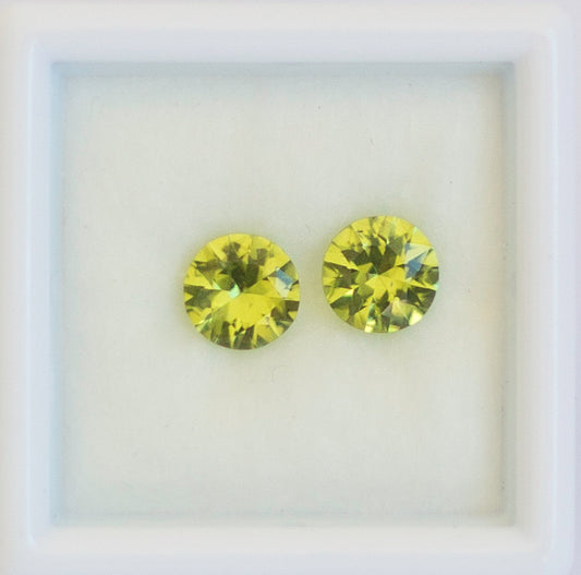 1.44ct Peridots (Matching Pair)