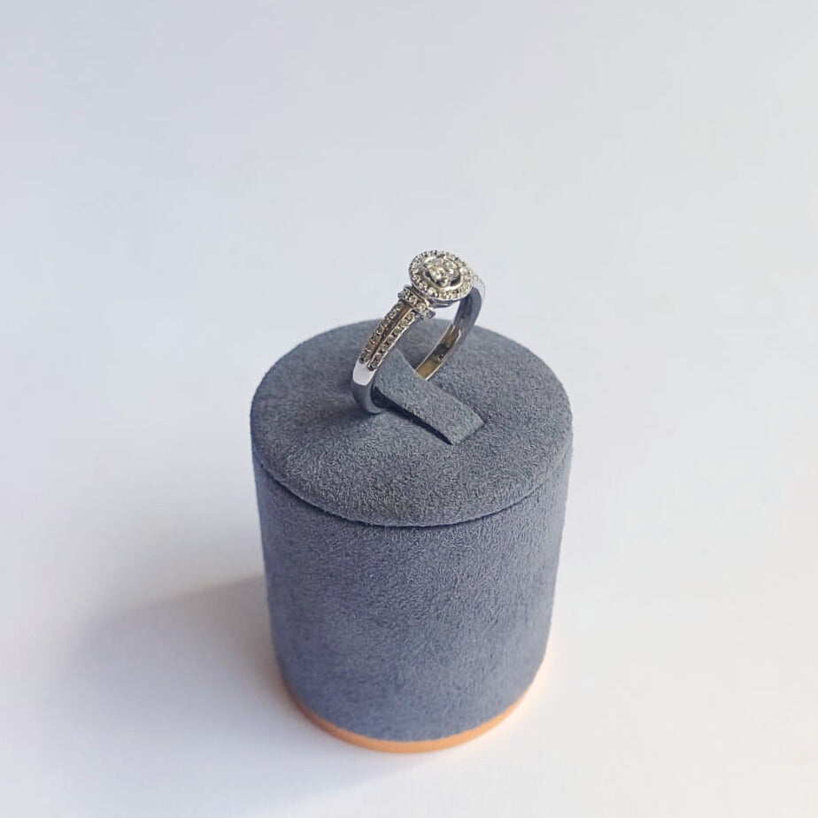 White Gold & Diamond Dress Ring