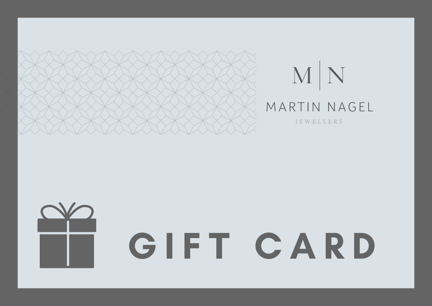 Martin Nagel Jewellers Gift Card
